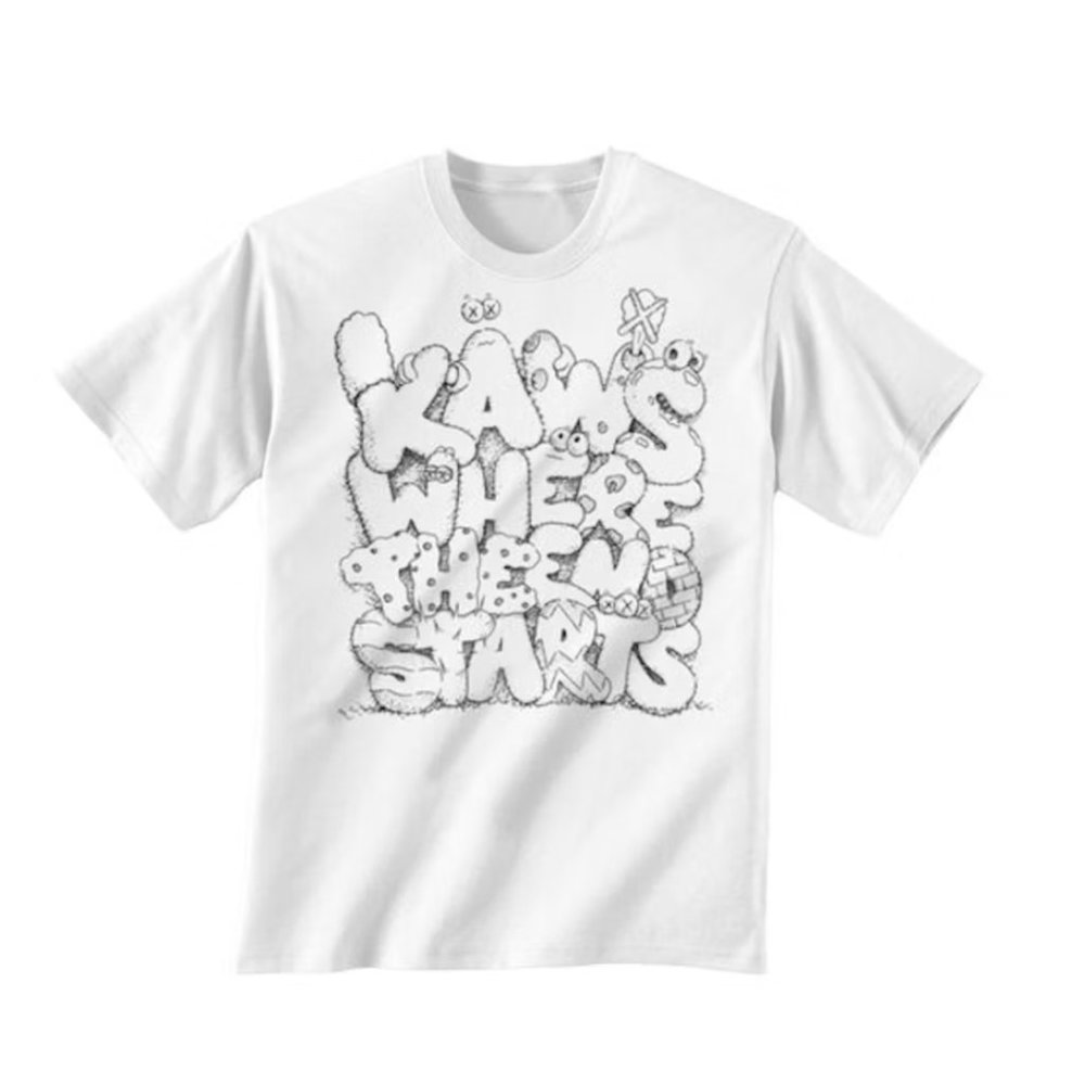 Kaws "Where The End Start" Shirt